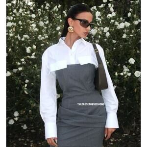 ZARA BLOGGER FAVE!!! Draped Short Dress NWT